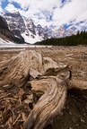 Lake Moraine was all dried up