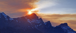 Sunset in Canmore
