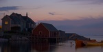 Peggy's Cove during sunset