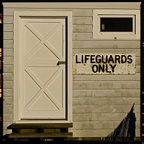 Lifeguard sign in Jones beach